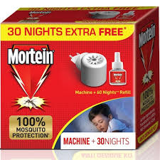 MORTEIN MOSQUITO PROTECTION KIT MACHINE + REFIL