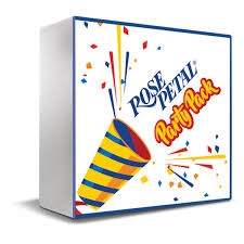 (ROSE PETAL) TISSUE PARTY PACK WHITE