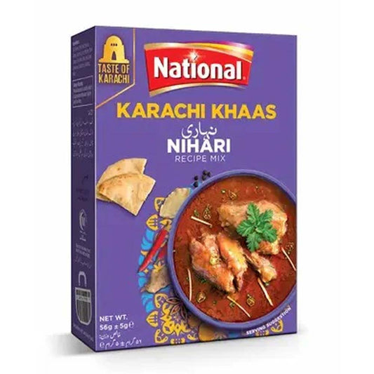 (NATIONAL) NIHARI MASALA 56GM BOX