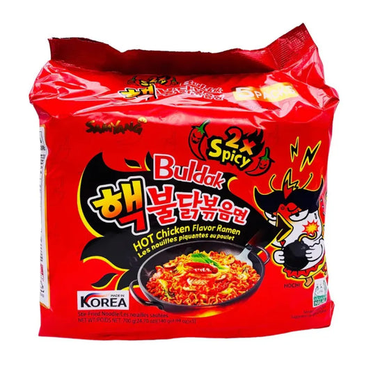 BULDAK 2X SPICY HOT CHICKEN FWL RED 140GM