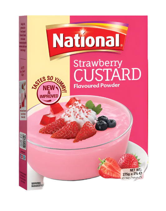 (NATIONAL) STRAWBERRUY CUSTARD 275GM
