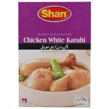 SHAN CHICKEN WHITE KARAHI MASALAH (40+5 G)