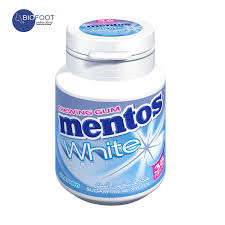 MENTOS WHITE SWEET MINT CHEWING GUM 38PCS