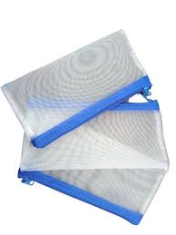NET GEOMETRY POUCH