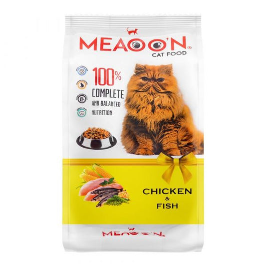 MEAOON ADULT CAT FOOD CHICKEN & FISH 400G