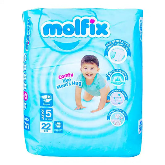 (MOLFIX) PAMPER PANT 3D UV JUNIOR(5) 22PC