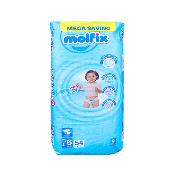 (MOLFIX) PAMPER CC UV EXTRA LARGE(6) MEGA PACK 54P