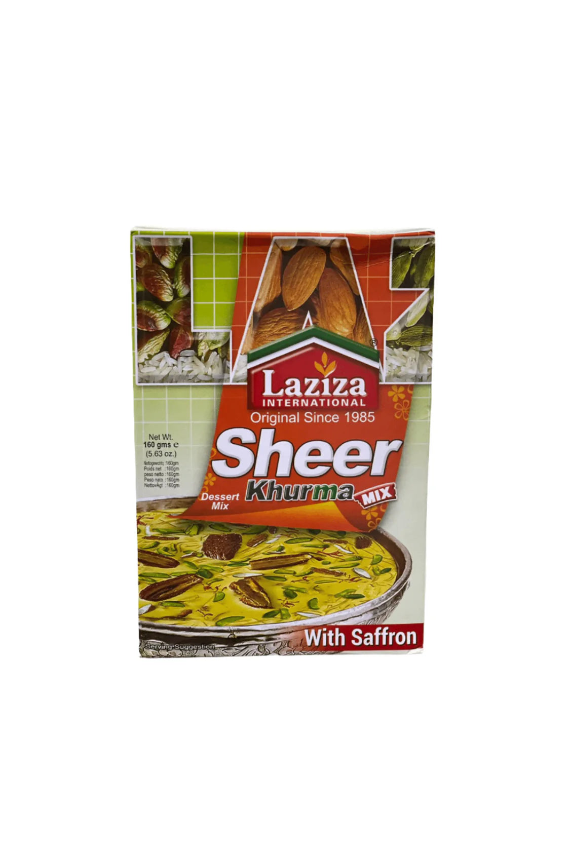 (LAZIZA) SHEER BKHURMA MIX SAFFRON 160GM