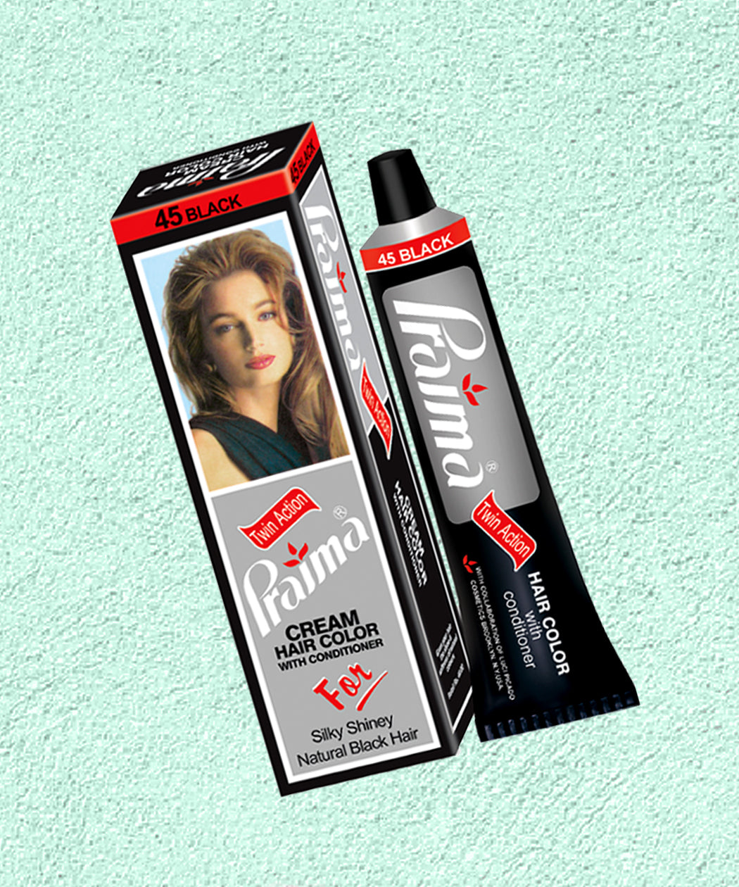 ( BIO AMLA ) PRAIMA TM HAIR COLOUR BLACK SACHET (4