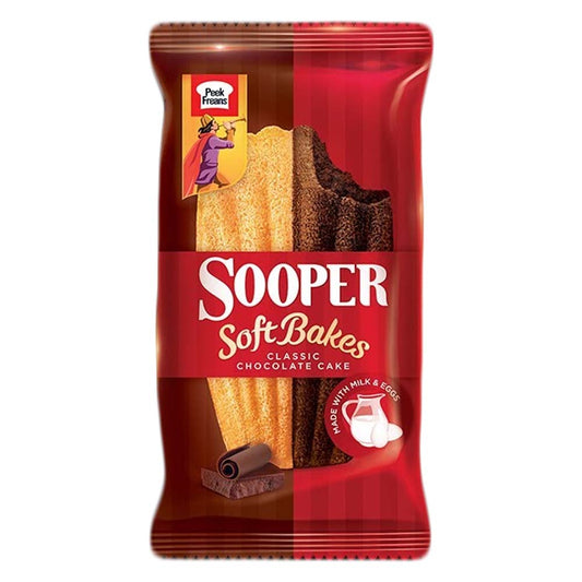 PEEK FREANS SOOPER SOFT BAKES CLASSIC CHOCOLATE CA