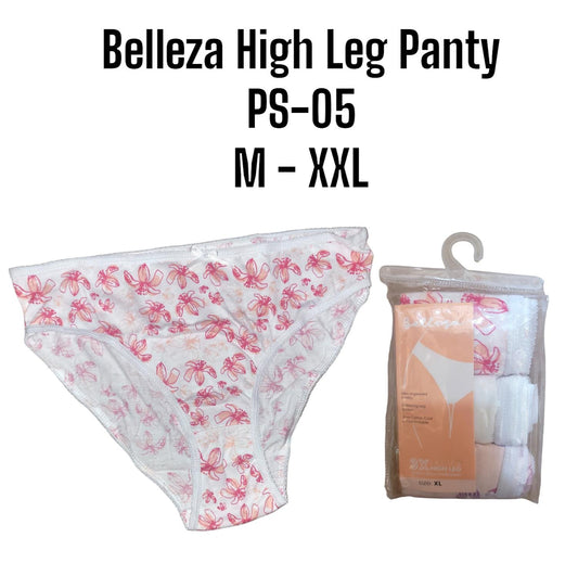 PS04 BELLEZA HIGH LEG 3PACK PANTY