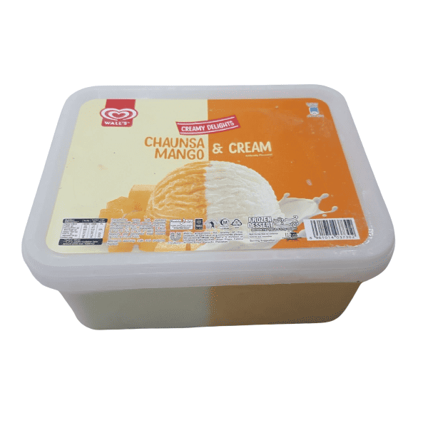 WALL'S CHAUNSA MANGO & CREAM BKT 1.4 LTR