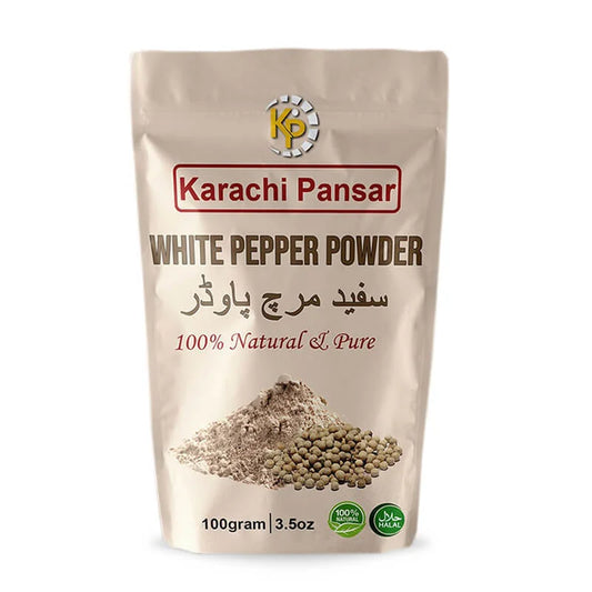 100G WHITE PEPPER PODWER